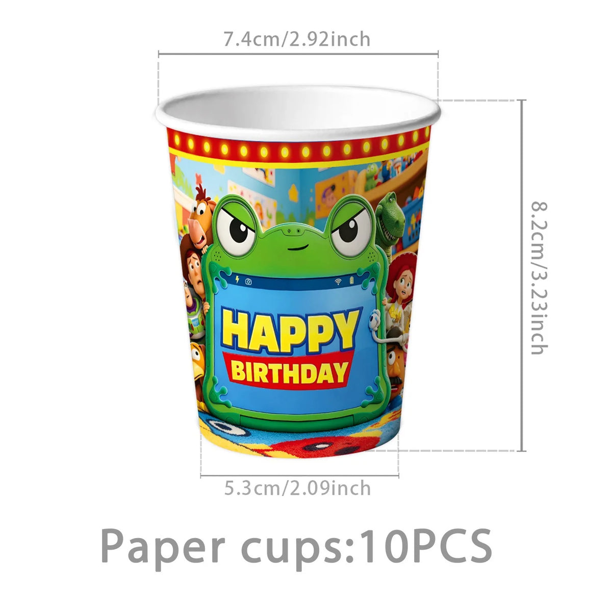 Toy Story Birthday Party Supplies Balloon Tableware Paper Plates Cups Napkins Kids Party Decor Baby Shower Picnic Table Supplies