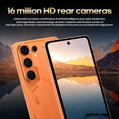 FUFFI S26 Pro Smartphone 5G LTE Android System 12GB RAM 512GB ROM 6.6' Display 16MP Camera Dual SIM With Play Store Mobile Phone