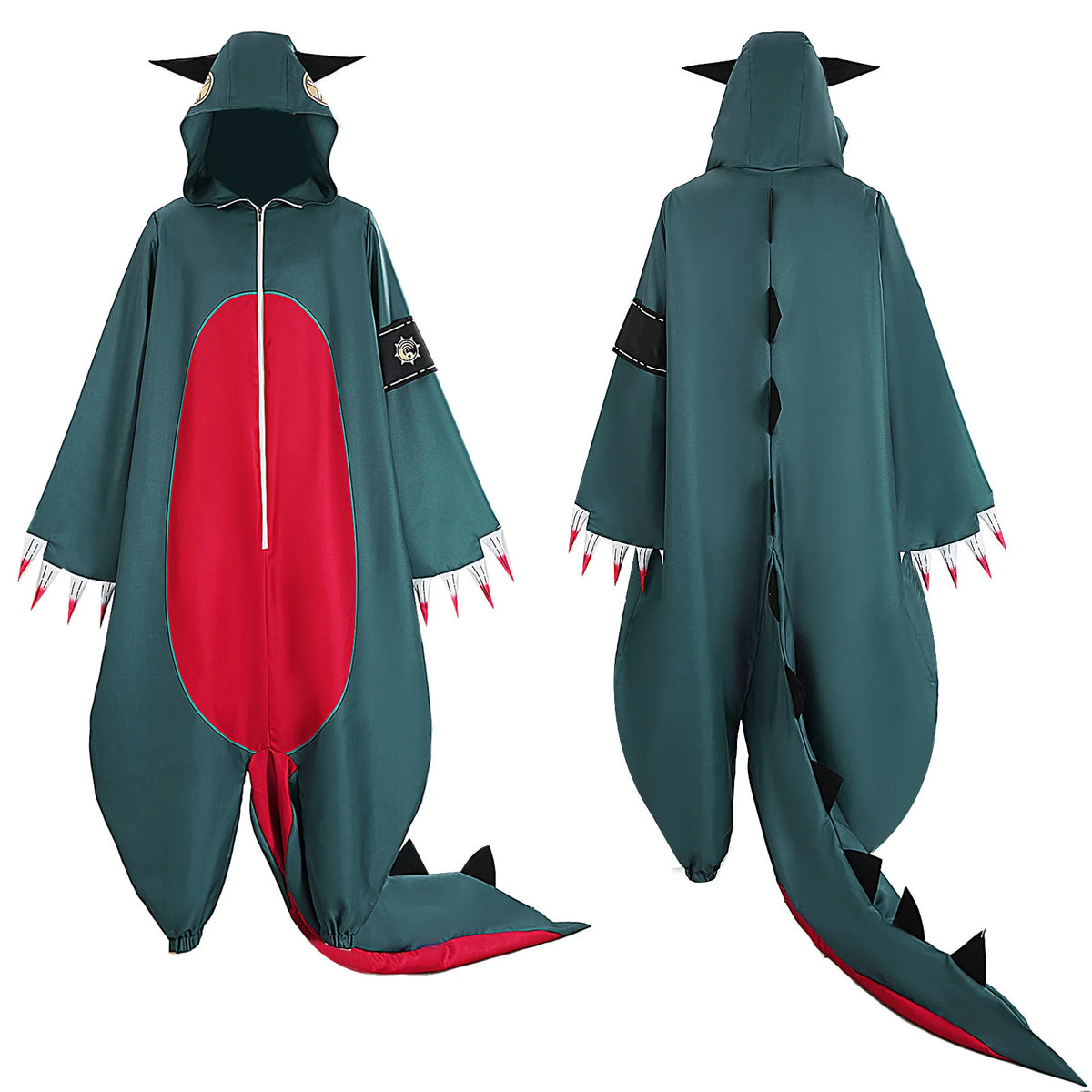 Anime GACHIAKUTA Guita Cosplay Costume Dinosaur Jumpsuit for Halloween  Comic Con