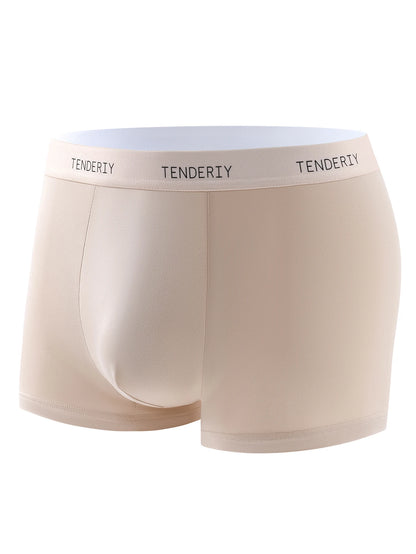 4 Pairs Men's Underwear Breathable, Comfortable and Soft High-Stretch Briefs Trendy Simple Sports Boxer Men's Briefs