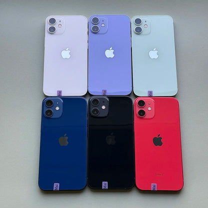 Unlocked Original Apple iPhone 12 Mini Mobile Phones 64GB 128GB 256GB ROM IOS A14 Bionic Hexa Core 5.4'' Dual 12MP 5G 12Mini