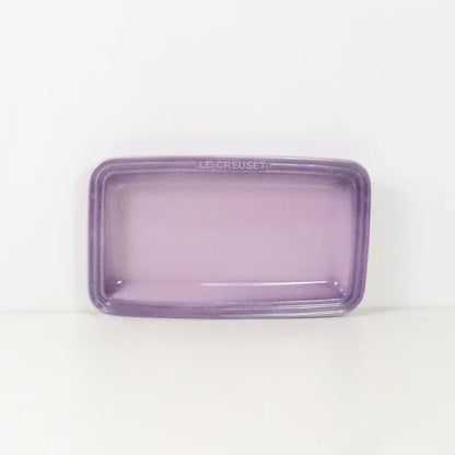 Le Creuset Rectangular Ceramic Plate Dim Sum Dessert Antipasto Dish Japanese Style Handmade Gradient Color Chinese Cuisine