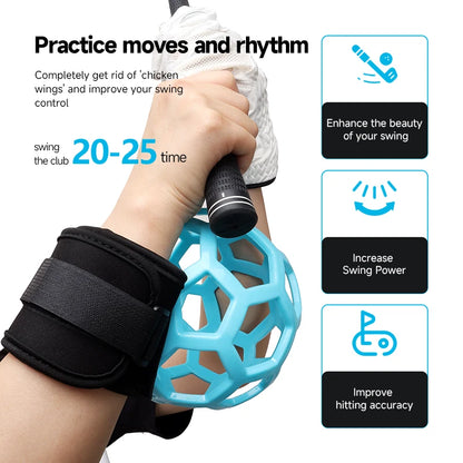 The Upgraded Version of The Golf Swing Trainer, The Big Magic Ball, Enhances Swing Power and Stability, Suitable for Beginners.