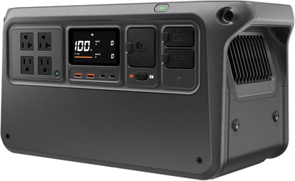 Portable Power Station 2600W Output 1024Wh LFP Battery Fast Recharge Electric Generator For Home Camping Rvs Off Grid