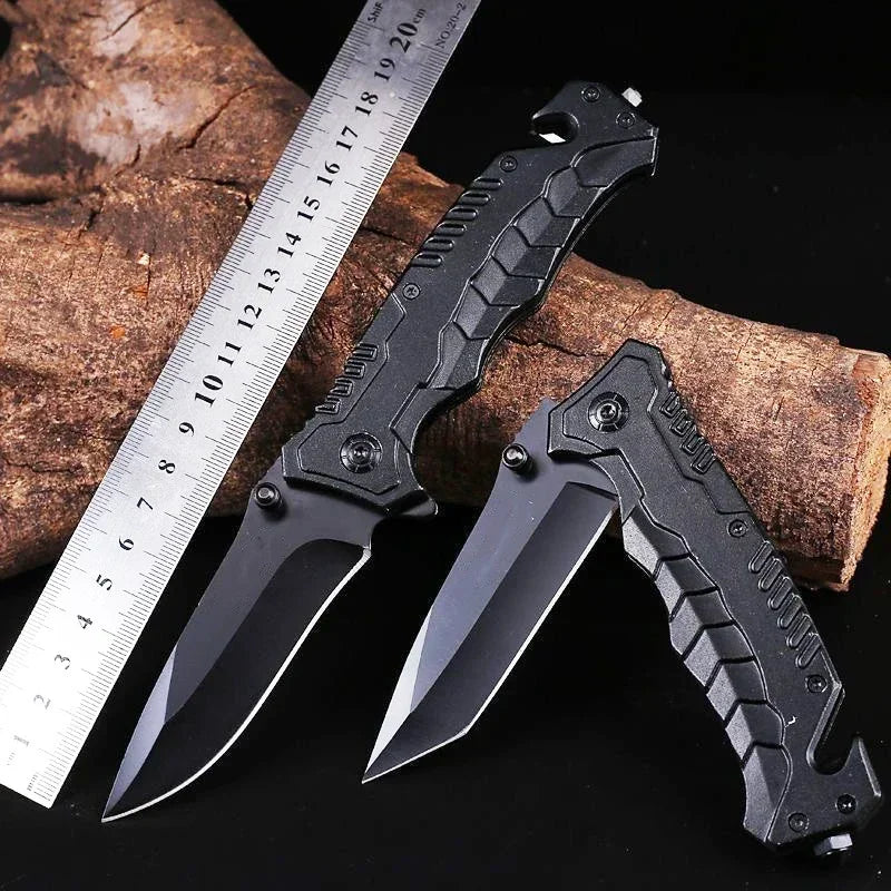 Multi functional outdoor camping knife, portable folding knife, sharp knife, suitable for outdoor camping Kitchen Fruit Knife Gi