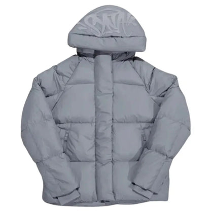New Black RO Style Shark Head Hooded Puffer Jackets For Men Women Loose Streetwear Full Zip Up Cotton Winter Parkas emo