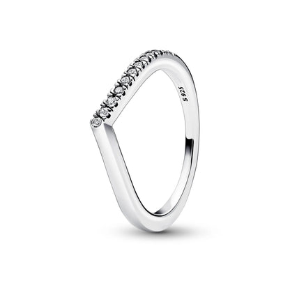 925 Sterling Silver Red Luminous firefly Heart Stone Snowflake Daisy Ring Rings Wedding Fashion Fine Jewelry For Mother Day