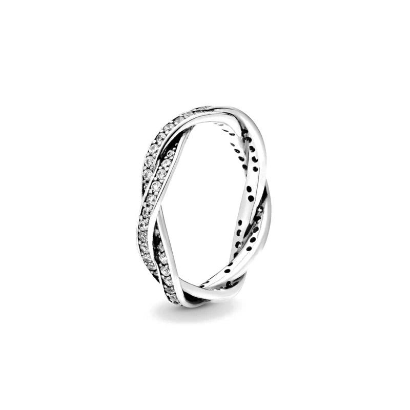 925 Sterling Silver Red Luminous firefly Heart Stone Snowflake Daisy Ring Rings Wedding Fashion Fine Jewelry For Mother Day