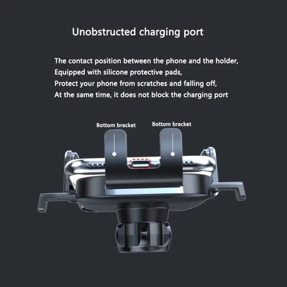 New Car Phone Holder Universal Car Foldable Rotatable GPS Phone Stand Air Vent Mounts Auto Interior Accessories Car Bracket