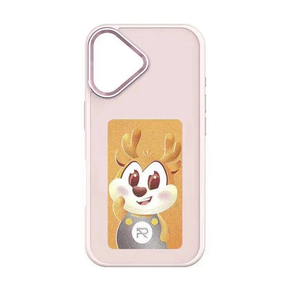 Smart NFC E-Ink Screen Phone Case For iPhone 17 16 15 14 13Pro Max 16/17 Plus Display Shockproof Protective Cover Photo Custom