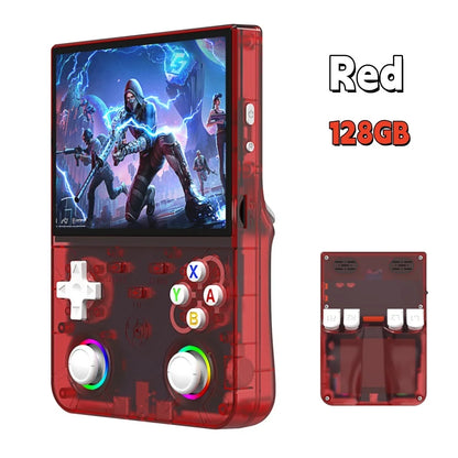 R36 Ultra X Retro Handheld Game Player WiFi Open Source Linux System 4.5" IPS Screen Hall Effect Emulator Wireless Gamepad Gift