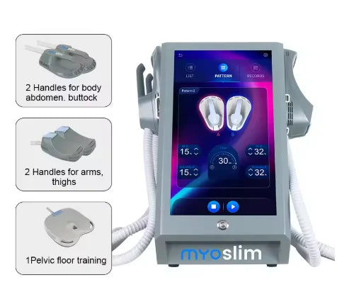 New EMS Body Sculpt Machine Sculpting Electromagnetic Stimulate Body Slimming Machines Muscle Build
