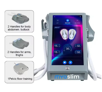 New EMS Body Sculpt Machine Sculpting Electromagnetic Stimulate Body Slimming Machines Muscle Build