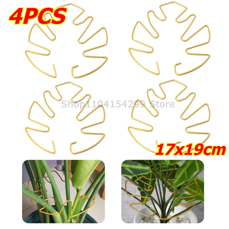 Large Monstera Plant Support Frame Sturdy Climbing Stems Leaf Stabilizer for Tall Houseplant Hanging Plant Stand Plants Holder