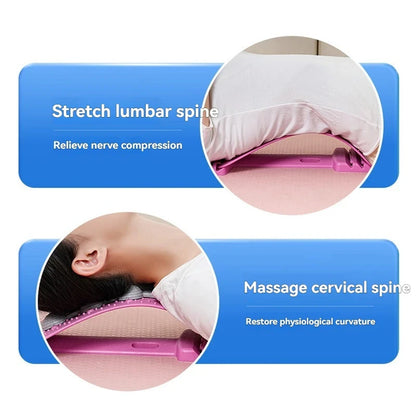 Lumbar Spine Soother Back Massage Board Hunchback Correction Stretching Lumbar Spine to Relieve Nerve Compression Lumbar Support