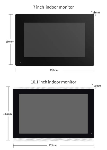 Tuya App  Wifi Video Intercom Kits Visual Doorbell System 1080P Entry Doorphone Door Camera for Home Villa Apartment