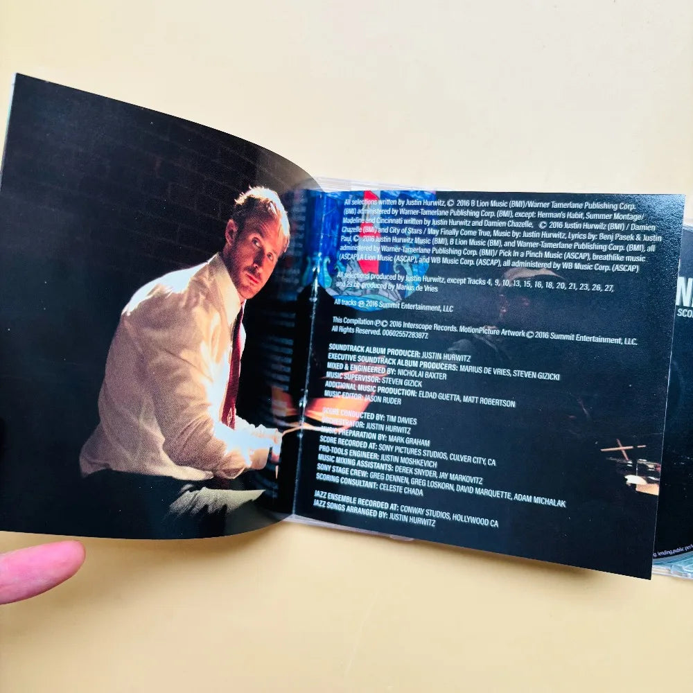 La La Land Original Motion Picture Soundtrack CD Movie Soundtrack Jazz Musical Music For Fans Collection Gift In Stock