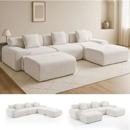 Compact Lounge Couch for Small Spaces: Ideal for Renters and Casual Living Rooms