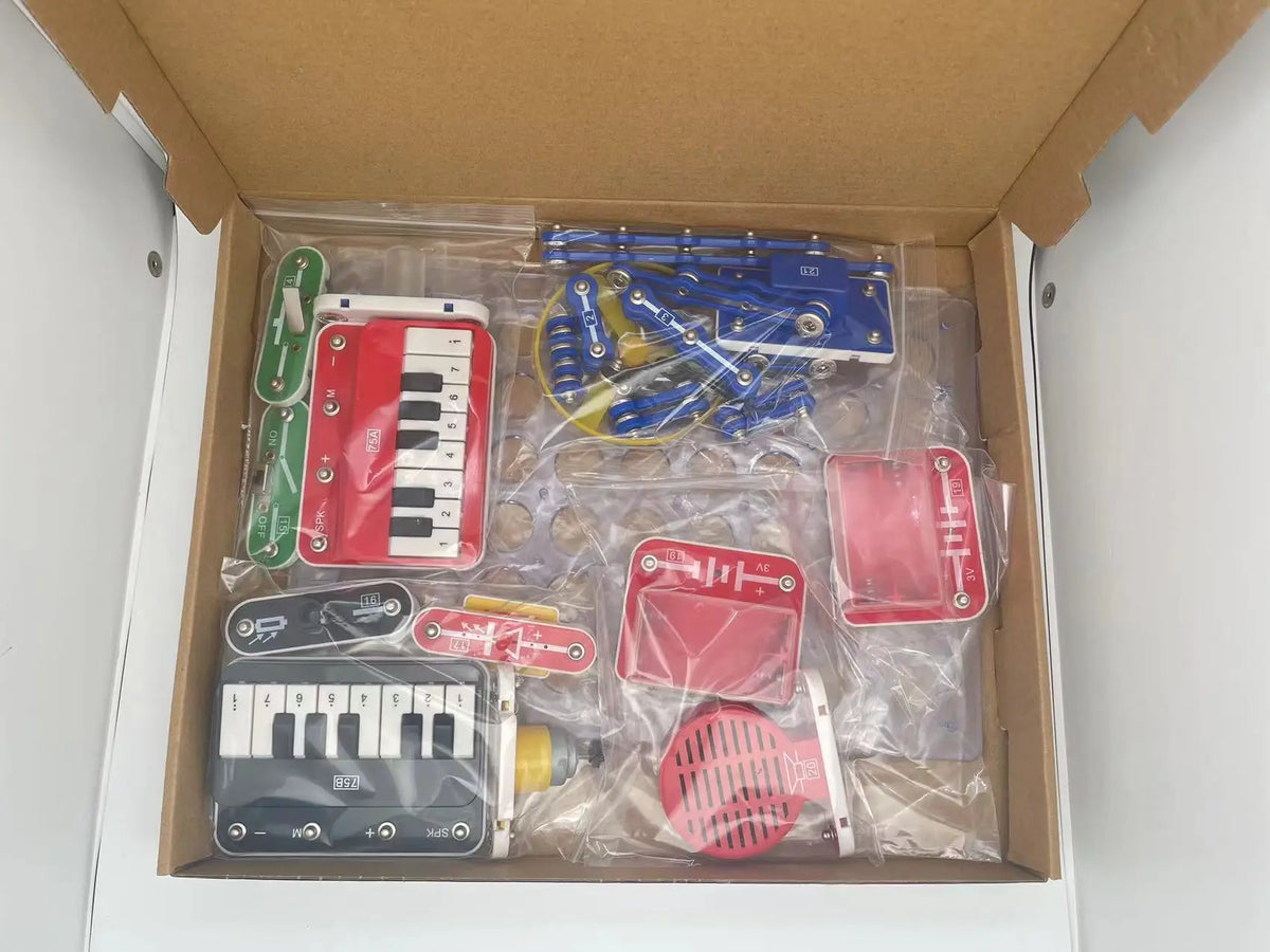 Science Kits For Kids Electronic Keyboard Circuit Learning Kit For Students Toys STEM DIY Electronic Kits