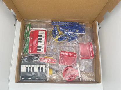 Science Kits For Kids Electronic Keyboard Circuit Learning Kit For Students Toys STEM DIY Electronic Kits