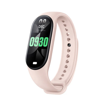 M7 Smartwatch Heart Rate Blood Pressure Monitoring Smart Watch Men Women Fitness Tracker Watch Waterproof Sports Smart Wristband