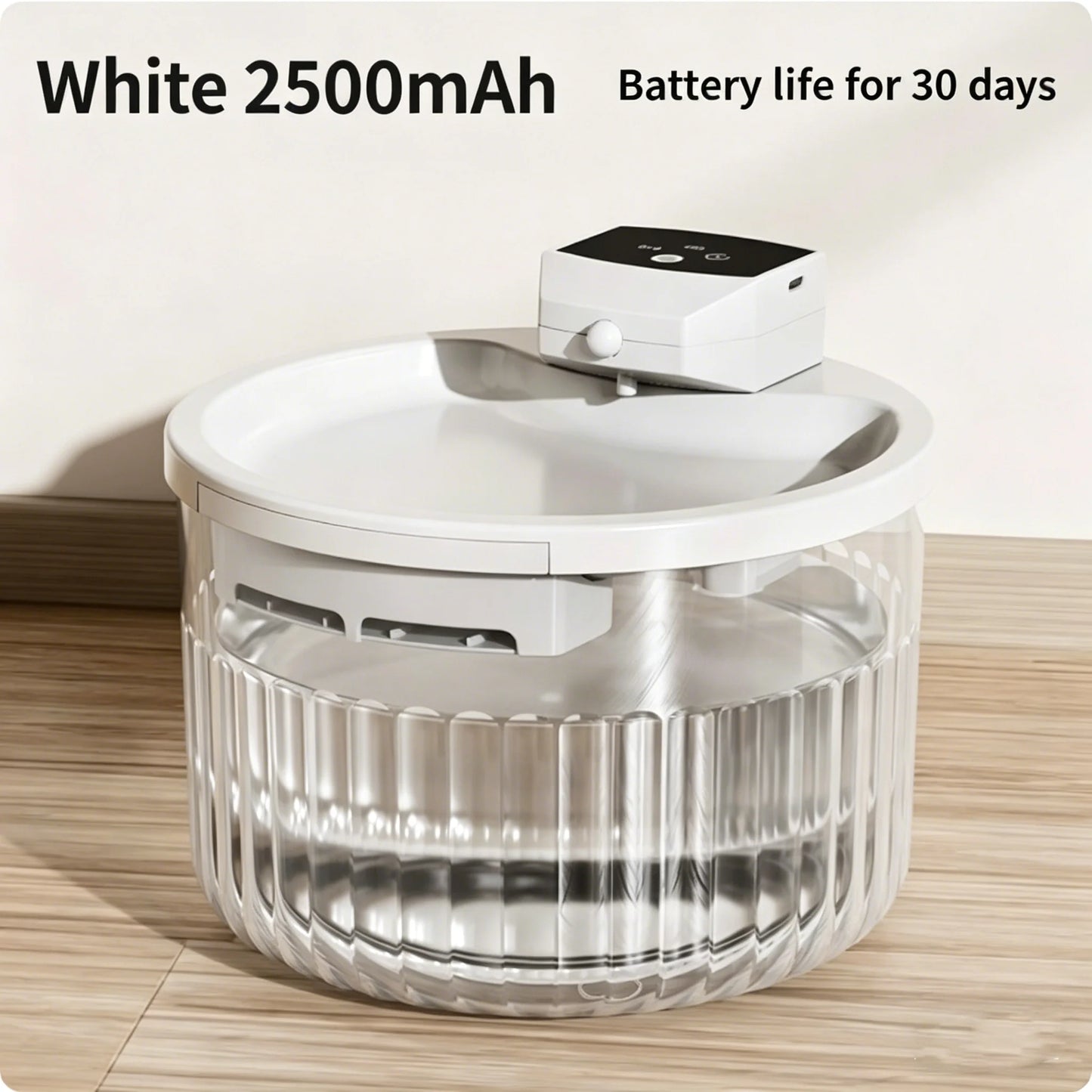 3L Automatic Wireless Pet Water Fountain Circulate Filter Silent Pet Water Bowl Stainless Steel ABS PET for Cats Dogs Dispenser