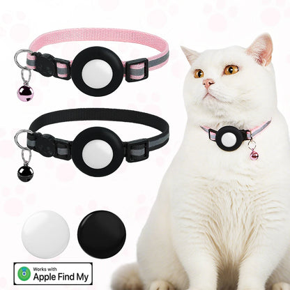 Adjustable Pet Collar Gps Tracker for Apple Find My IOS Finder Location Tracker Kits Pet Supplies Cat Pet Electronic Devices