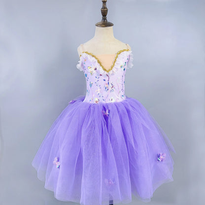 Ballet Performance Tutu Dress Girls Dance Wear Outfit Children Stage Clothing Fashion Ballet Dresses Princess Vestido Kids