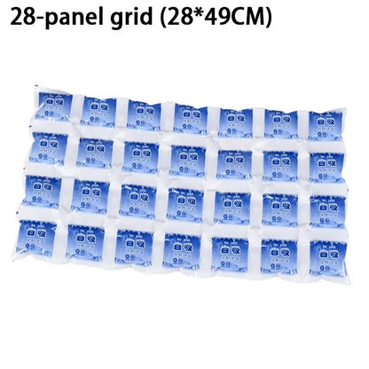 Reusable Gel Cooler Bag with 12 16 24 Grids for Food Can Wine Fresh Keeping for Outdoor Picnic Camping Storage
