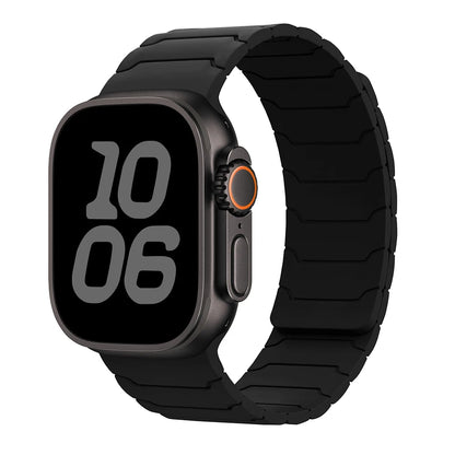 magnetic Strap For Apple Watch Band ultra 2 3 49mm 44mm 40mm 41mm 46mm 42mm 45mm 38 Silicone Bracelet IWatch Series 11 9 8 SE 10
