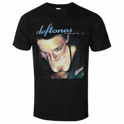 Deftones - Around The Fur  Art Pattern Nu Metal Band T-shirt - Casual Street Style Cotton T-shirt for Men and Women