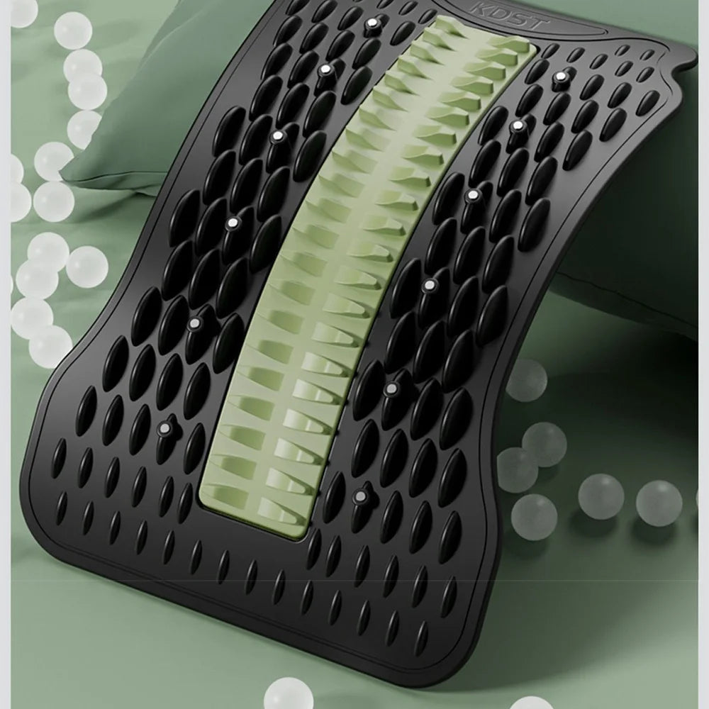Lumbar Stretcher Device for Lower Back Pain Lower Device for Back Opening Yoga Spine Correction Pillow for Back Chiropractic