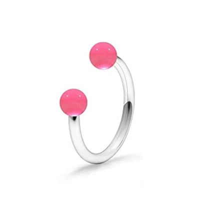 31 Styles 16G Surgical Steel 1 Pcs Nose Septum Rings Piercing Jewelry Horseshoe Cartilage Earring Eyebrow Lip Retainer 8mm 10mm
