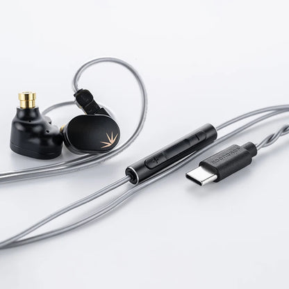 MOONDROP CHU II High Performance Dynamic Driver IEMs Interchangeable Cable In-Ear Headphone