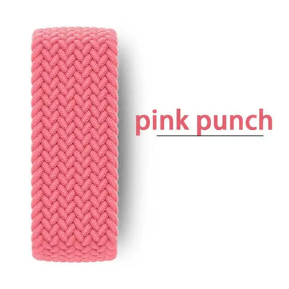 Band For Apple watch Series 10 11 46mm 42mm 9 7 8 5 SE 6 44mm 45mm 40mm 41mm Ultra 49mm bracelet correa Braided Solo Loop Strap