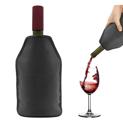 Wine Cooling Holder Ice Bag Jelly Picnic Beverage Nylon Wine Cooler Sleeve Soft Drink Rack Bar Tools Beer Champagne Bucket