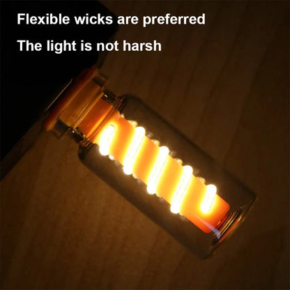 Car USB Night Light Touch Control LED Filament Lamp Portable Lighting Plug and Play Decorative Atmosphere Light for Home Bedroom