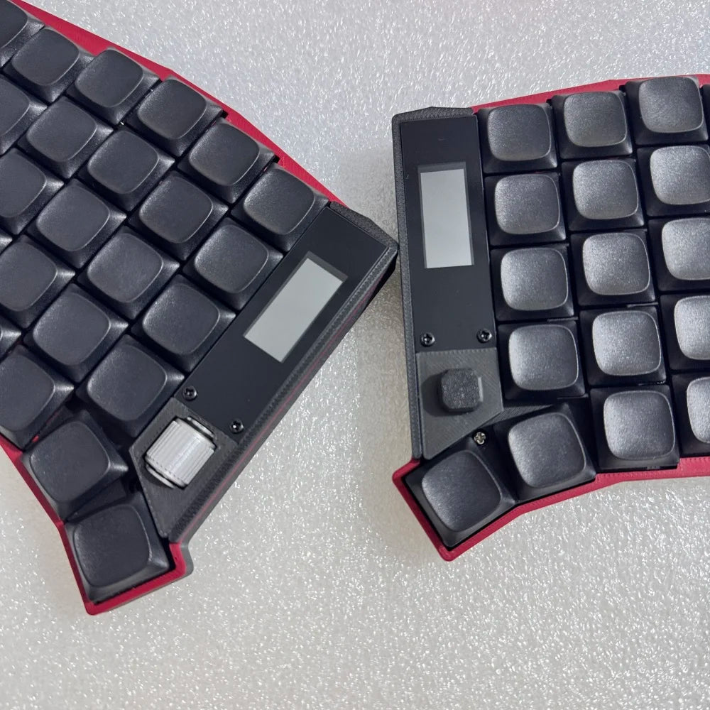 Sofle Low Profile Wireless Split Keyboard Hot Swap Kit Compatible Choc V1 1350/ V2 1353 Switch ZMK Bluetooth Separate Keyboard