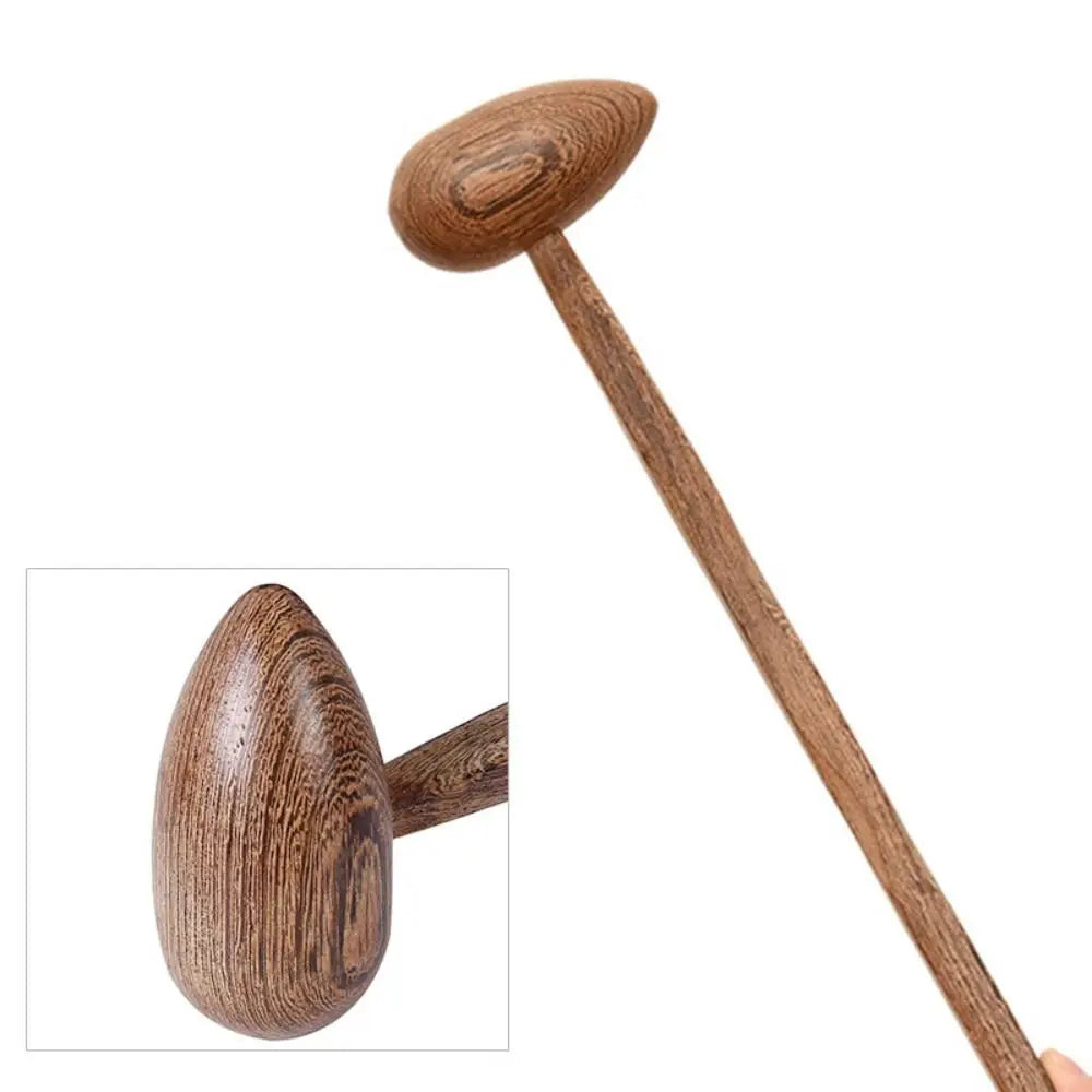 Wing Wood Wooden Massager Stick Relax Gourd Shape Back Massage Hammer Knock Back Neck Waist Meridian Clap Board Household