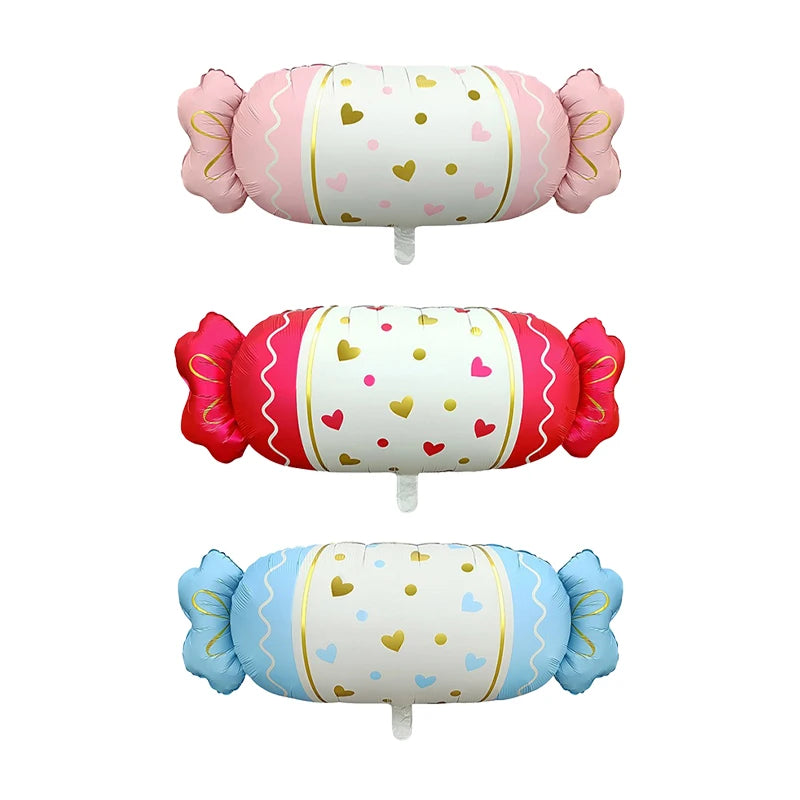 Birthday Cake Aluminium Foil Balloons Candy Ice Cream Cloud Camera Helium Balloon Birthday Party Decoration