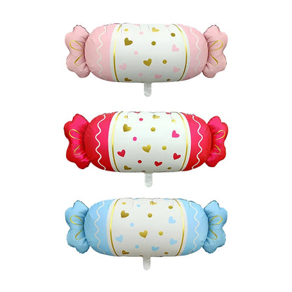 Birthday Cake Aluminium Foil Balloons Candy Ice Cream Cloud Camera Helium Balloon Birthday Party Decoration