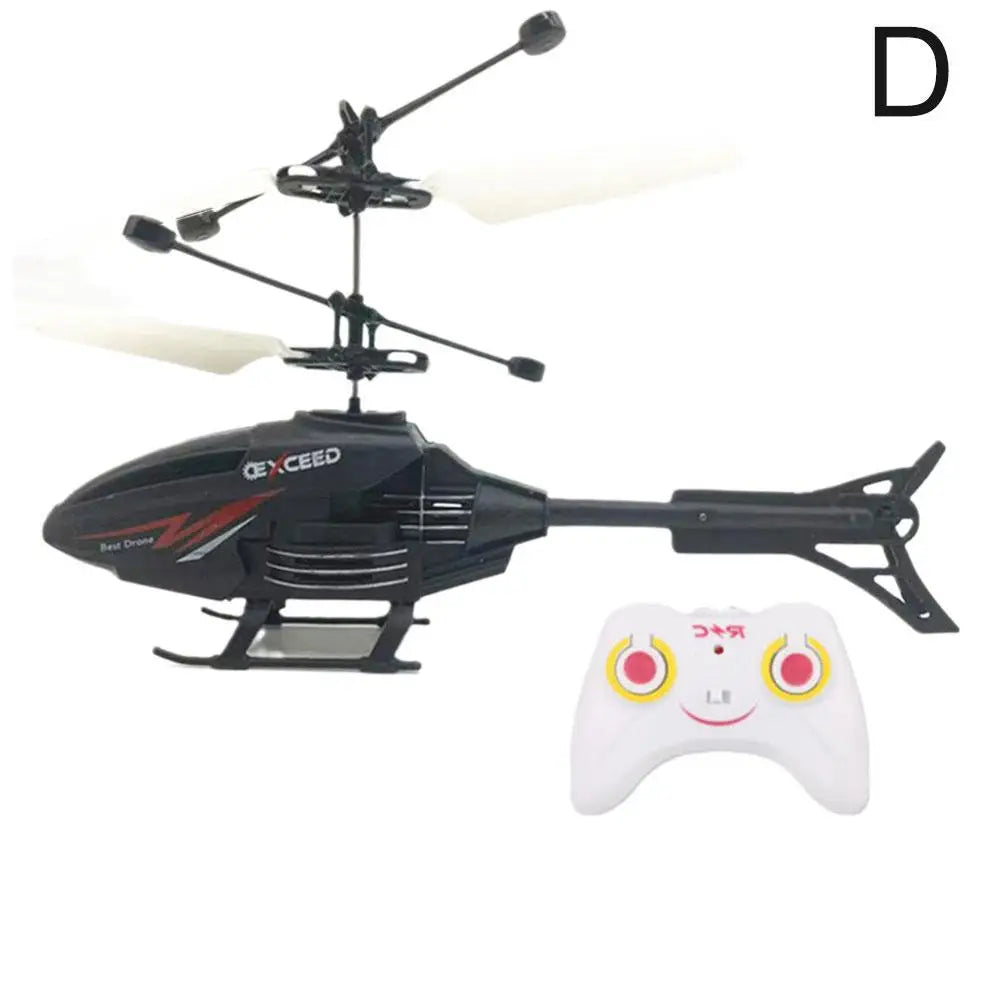 Remote Control Helicopter 2 Channel RC Helicopter Toys for Kids Flying Toys Infraed Induction Suspension Aircraft Charging Gift