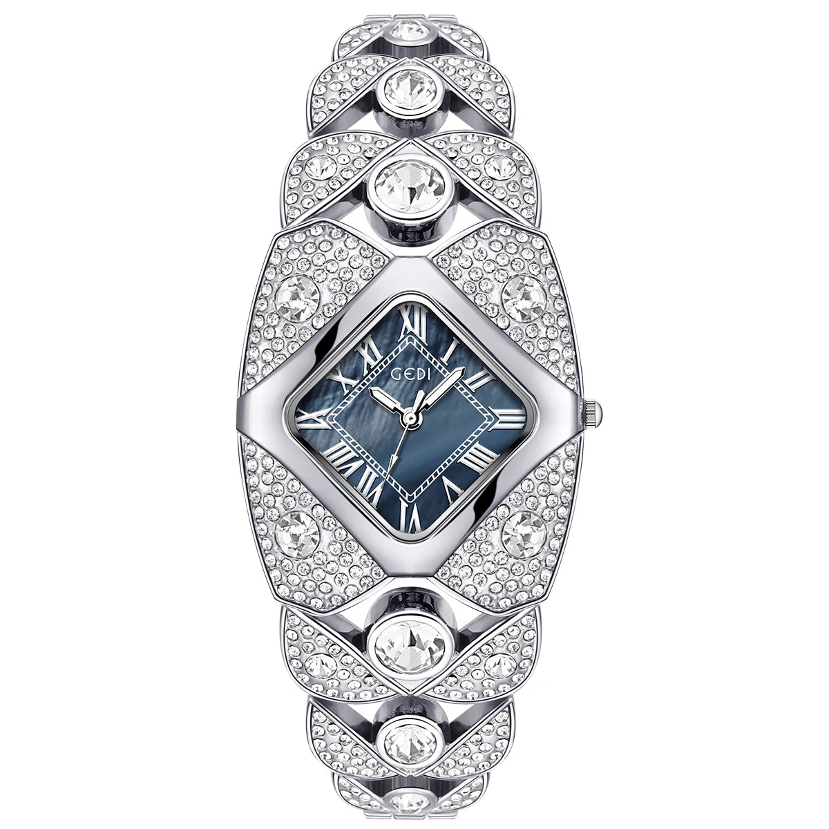 2026 New Women Watch Light Luxury Brand Diamond Inlaid Bracelet Watches Waterproof Ladies Fashion Quartz Clock Wristwatch Gift