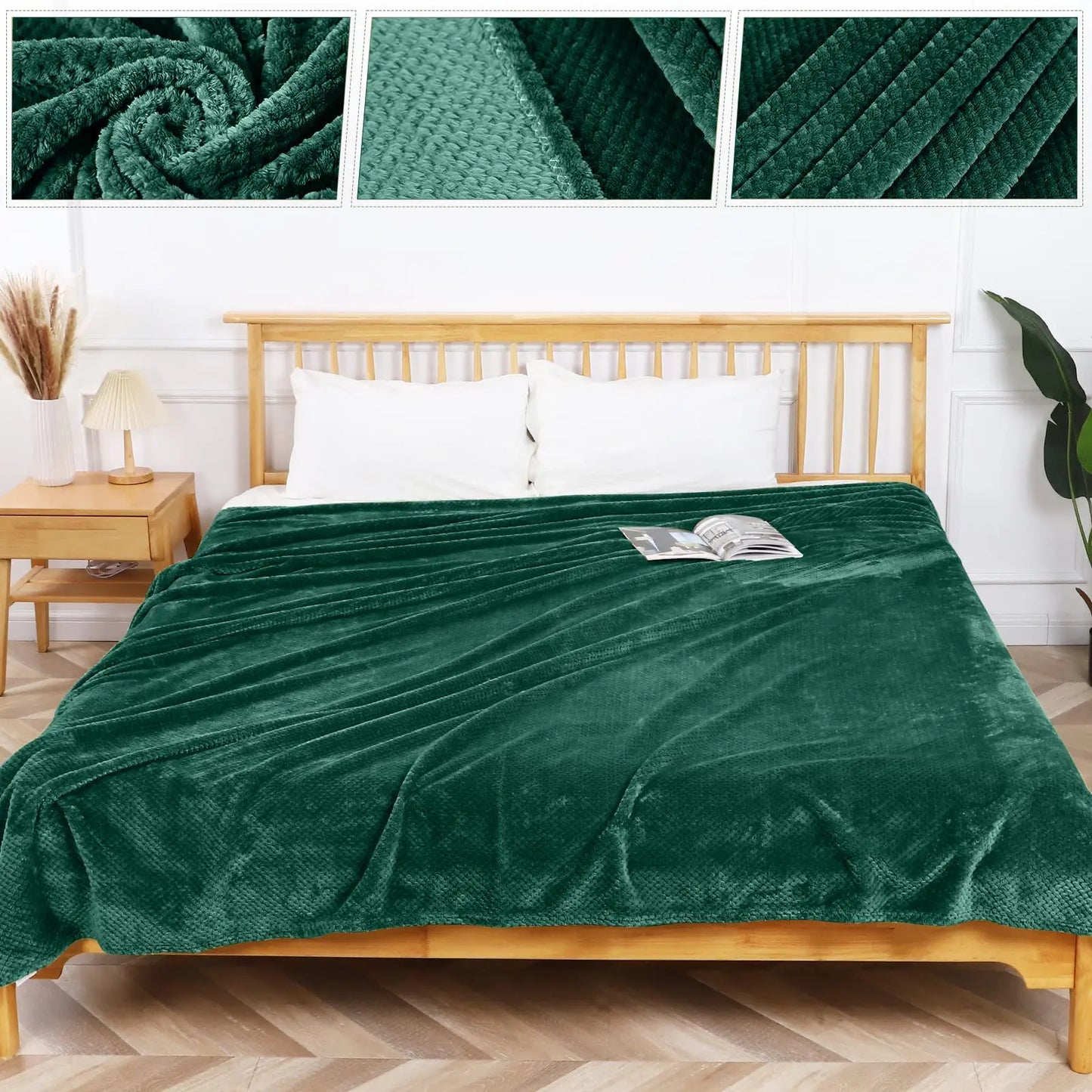 Throw Blanket Throw Size Fuzzy Throw Blanket for Couch Sofa Soft Warm Cozy Furry Decorative Thick Blankets Throws for Bed Couch