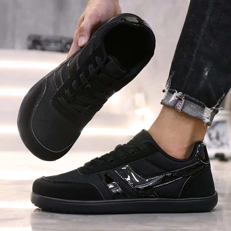 Men's Wide Toe Box Barefoot Shoes Minimalist Sports Shoes with Zero Drip Soles The Best Breathable Mesh Designer Men's Running