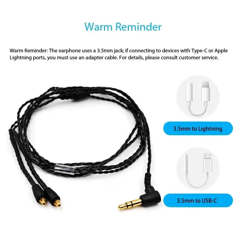 Original  Sennheiser IE 100 Pro in-Ear Monitor Wired HiFi Earphones Detachable Cable Earbuds