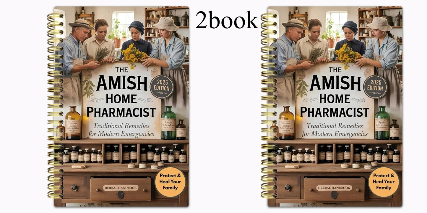 Herbal Remedies Handbook Traditional Natural Healing Guide Amish Home Pharmacy for Modern Wellness Health Lifestyle Solutions