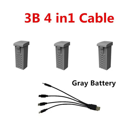 GT50 Drone Battery 3.7V 1300mAh / GT50 Drone Parts  Propeller Maple Leaf GT50 Drone Original Accessories Battery