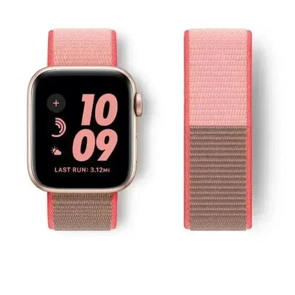 Nylon Loop for Apple Watch Band S11 46mm 40mm 44mm 45mm 42mm 41mm 49mm Smart Belt Bracelet for IWatch 11/10/9/8/7/6/SE/5/4 Strap
