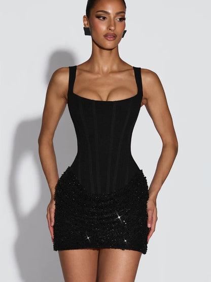 Solid Pleated Strapless Women's Dress Backless Off-shoulder High Waist Split Female Dresses 2026 Sexy Summer Evening Party Gown